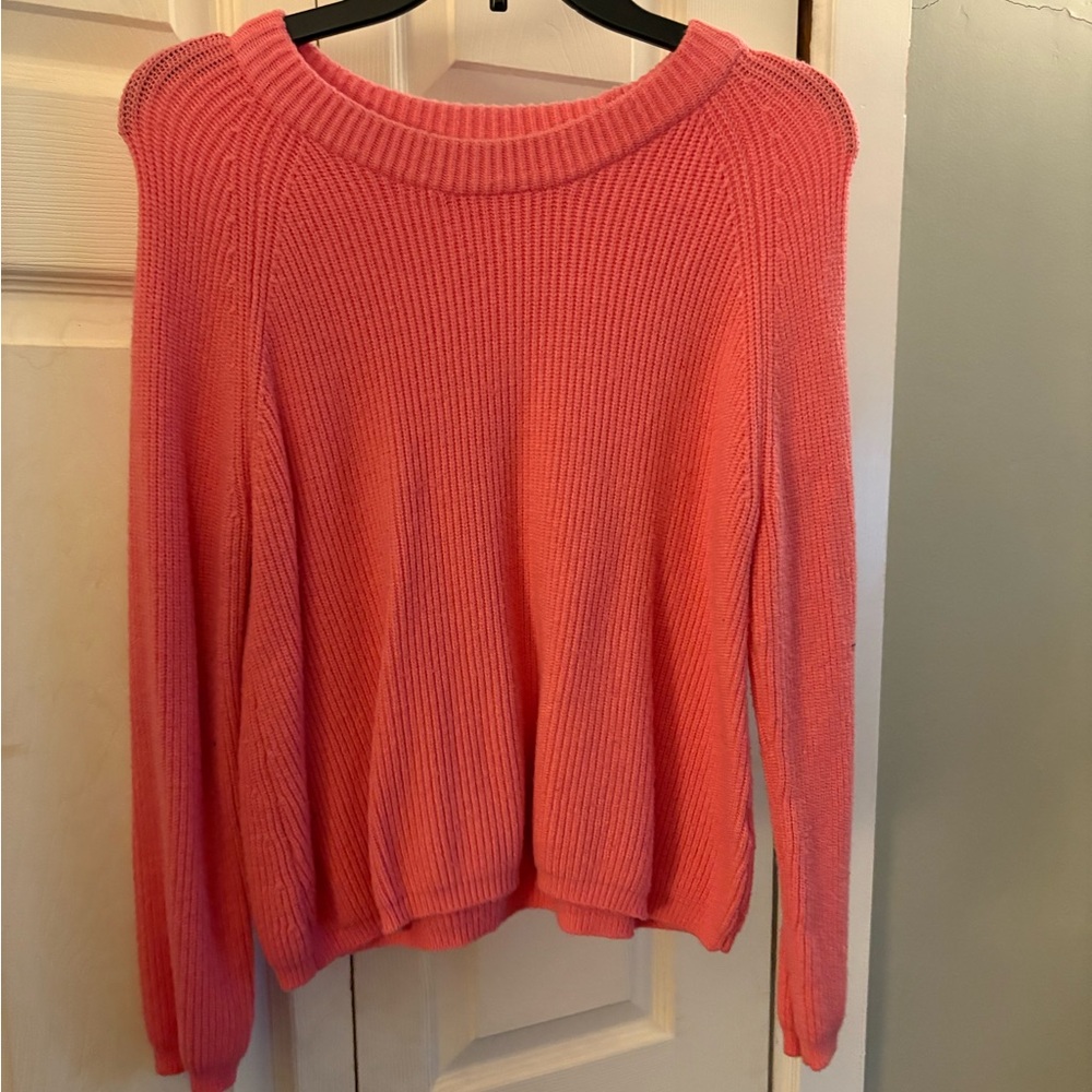 Tahari Coral Crew Neck Sweater